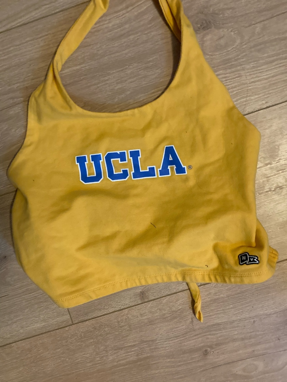 UCLA Women's Gold Halter Tank Top
